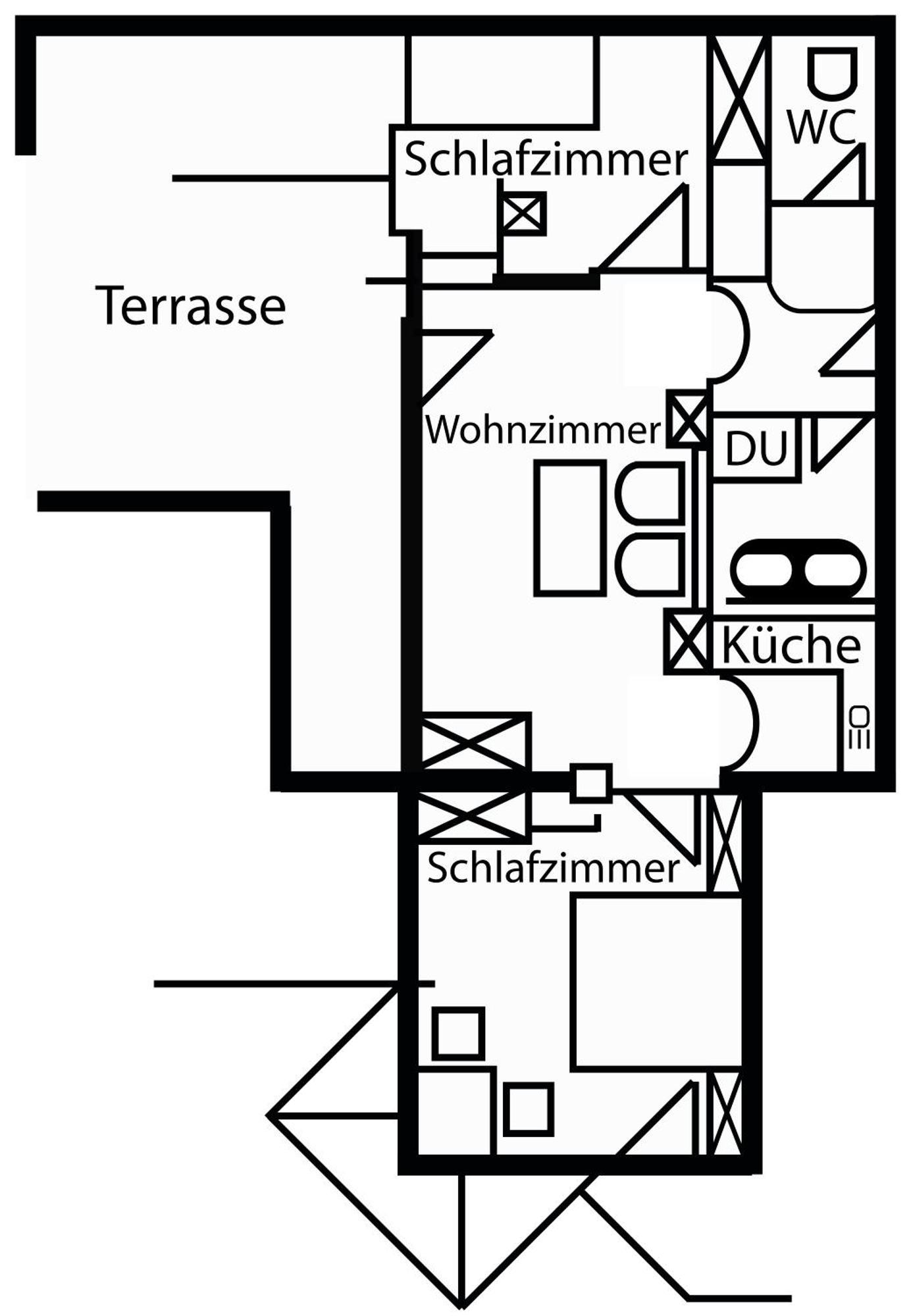 Apart Christopher Ischgl Zimmer foto